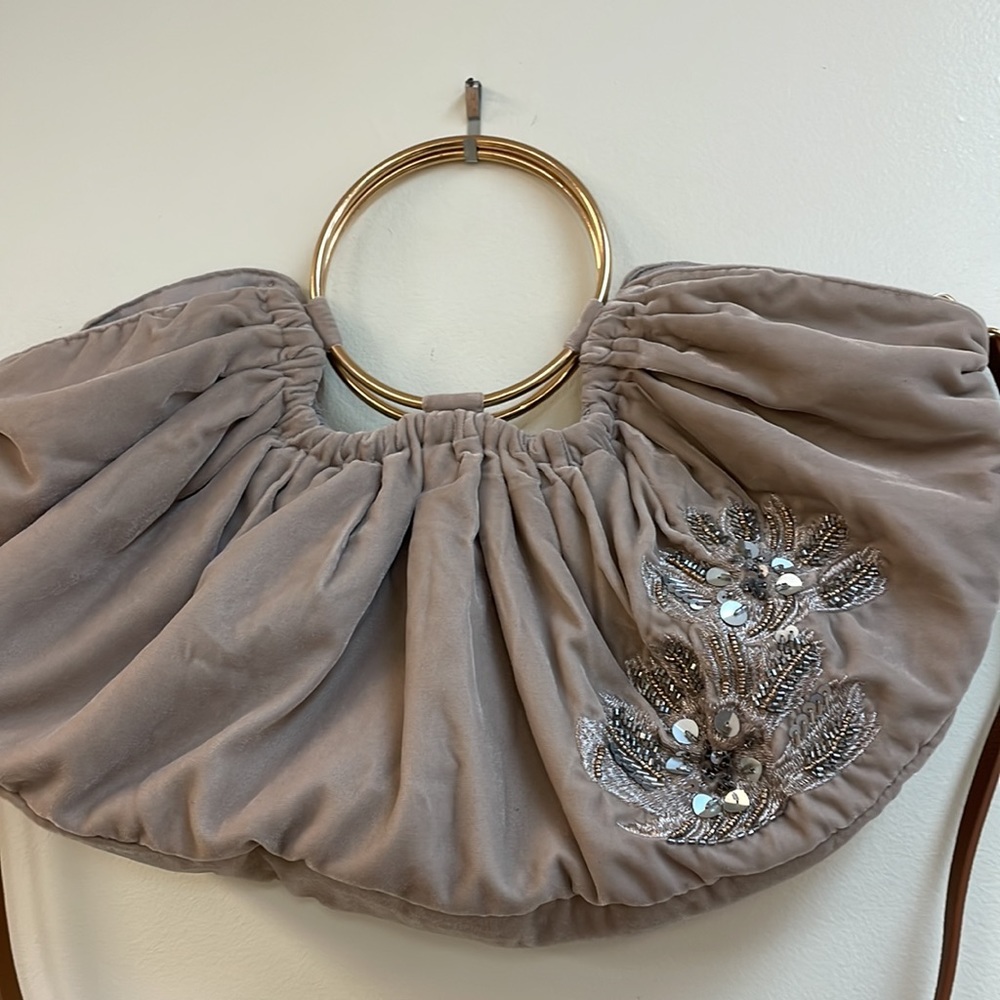 New Anthropologie Embellished Floral Satchel!!🔥🔥🔥 - Picture 9 of 14